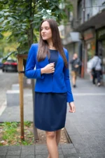 Късо болеро без ревери - Image 6