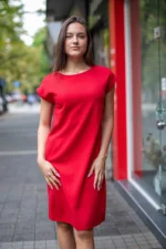 Ретро рокля с джобове - Image 2