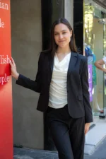 Класическо вталено сако - Image 21