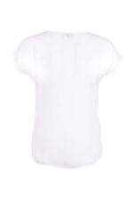 Дамска блуза с къс ръкав и шпиц деколте - Image 5