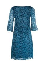 Дамска рокля от дантела с 3/4 ръкав и цип - Image 8