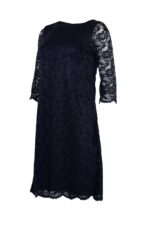 Дамска рокля от дантела с 3/4 ръкав и цип - Image 6