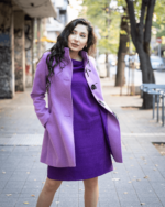 Дамска рокля с къс ръкав и малки джобчета - Image 4