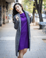 Дамска рокля с къс ръкав и малки джобчета - Image 6