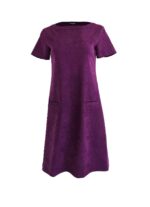 Дамска рокля с къс ръкав и малки джобчета - Image 8