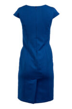 Дамска рокля с къс ръкав и набор на талията - Image 7