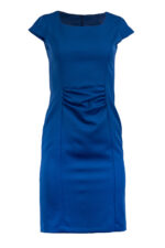 Дамска рокля с къс ръкав и набор на талията - Image 5