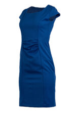 Дамска рокля с къс ръкав и набор на талията - Image 6