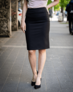 Дамски костюм от Женствено късо болеро и класическа права пола - Image 6