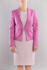 Костюм от вталено сако и женствена рокля - Image 5