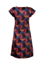 Ретро рокля с джобове и трапецовиден силует - Image 2