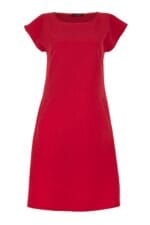 Рокля с джобове и трапецовиден силует - Image 4