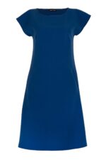 Рокля с джобове и трапецовиден силует - Image 4