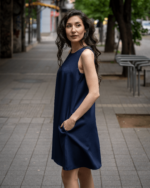 Свободна романтична рокля с презрамки - Image 2