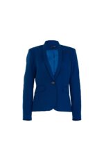 Дамски костюм от тесен дамски панталон и дамско сако с едно копче - Image 2