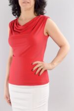 Трикотажна блуза без ръкави - Image 2