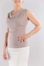 Трикотажна блуза без ръкави - Image 3