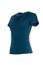 Трикотажна дамска блуза с къс ръкав - Image 7