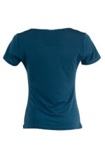 Трикотажна дамска блуза с къс ръкав - Image 8