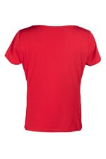 Трикотажна дамска блуза с къс ръкав и „гръцко” деколте - Image 9