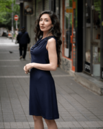 Трикотажна рокля без ръкави - Image 3