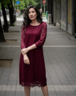 Женствена рокля от дантела - Image 2