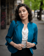 Женствено късо болеро със 7/8-ми ръкав - Image 4