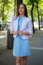 Дамска рокля с А-силует - Image 8