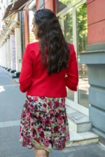 Рокля от шифон с волани - Image 7