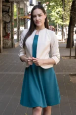 Късо болеро без ревери - Image 9