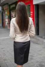 Късо болеро без ревери - Image 8