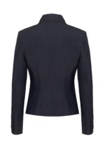 Дамски костюм от сако с шал яка и тесен панталон - Image 3