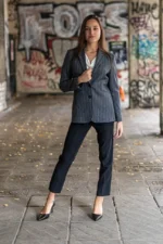 Дамско сако с шал яка - Image 3