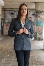 Дамско сако с шал яка - Image 4