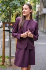 Дамска рокля с А-силует - Image 4