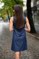 Дамска рокля с А-силует - Image 6