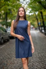 Дамска рокля с А-силует - Image 7