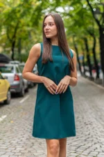 Дамска рокля с А-силует - Image 5