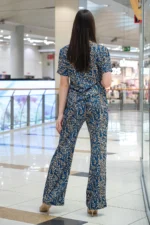 Широк дамски панталон с ластик - Image 6