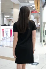 Дамска рокля с къс ръкав - Image 2