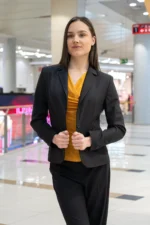 Класическо вталено сако - Image 15