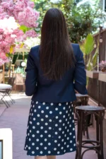 Дамска рокля с V-образно деколте - Image 8