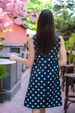 Дамска рокля с V-образно деколте - Image 12