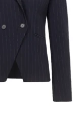 Костюм от двуредно дамско сако и панталон с широк крачол - Image 4