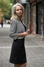 Женствено късо болеро със 7/8-ми ръкав - Image 5