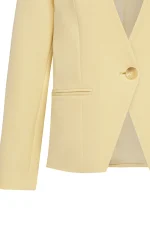 Дамско сако в жълт цвят - Image 2