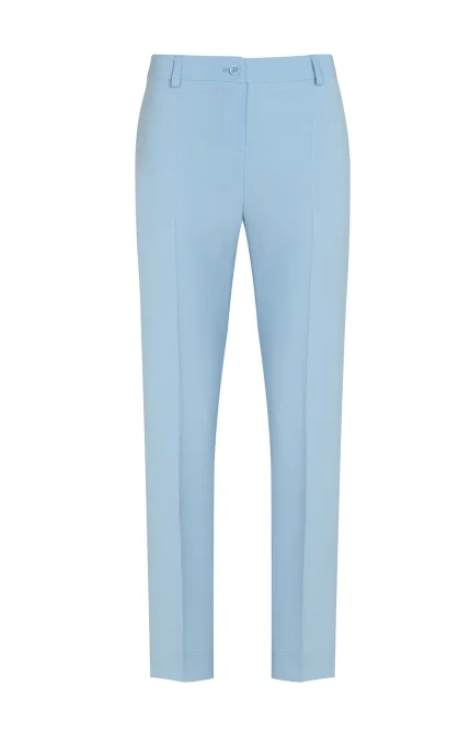 Елегантен дамски панталон в небесносиньо