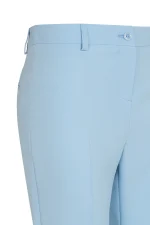 Елегантен дамски панталон в небесносиньо - Image 3